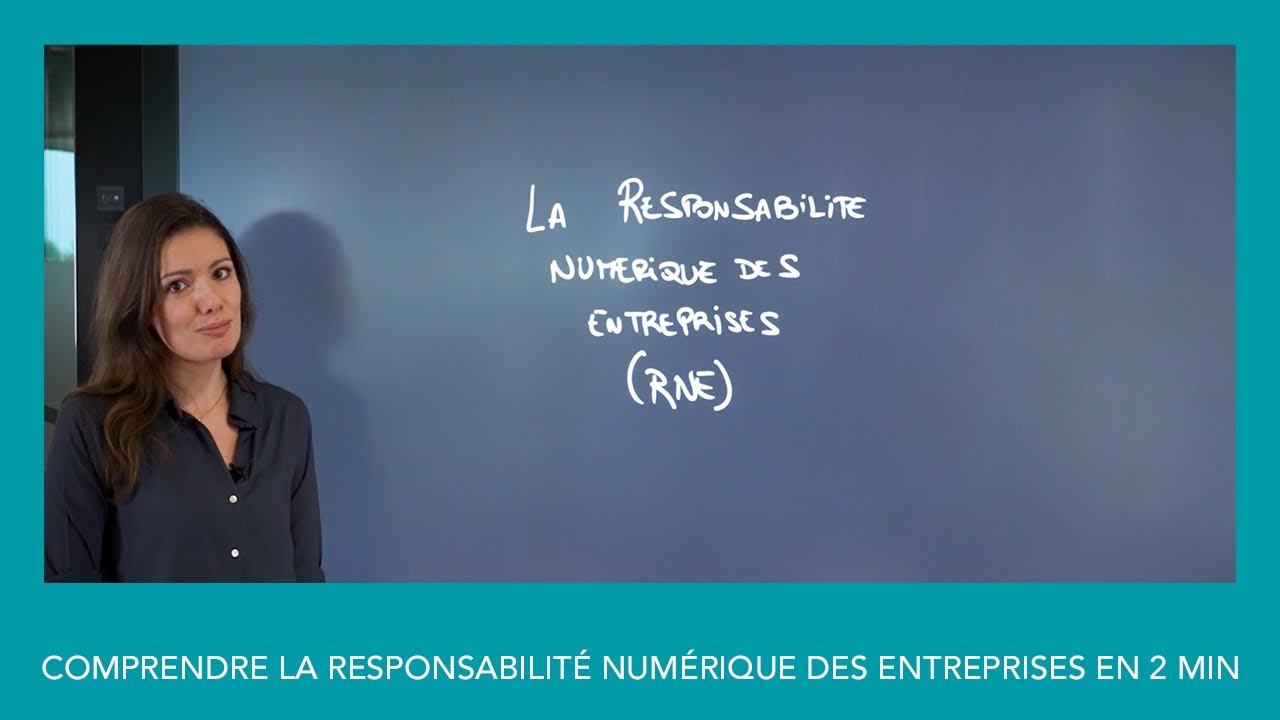 SNCF INNOVE – LA RESPONSABILITÉ NUMÉRIQUE DES ENTREPRISES (RNE), ÇA VOUS PARLE ?