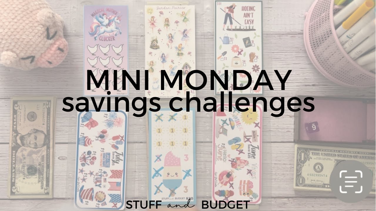 Mini Monday Savings Challenges