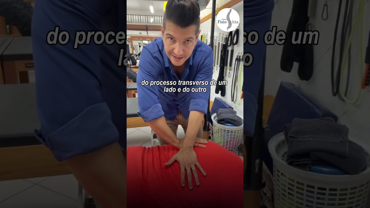 Quiropraxia T&eacute;cnica do Pisiforme Cruzado para Desbloquear a Tor&aacute;cica #shortsvideo