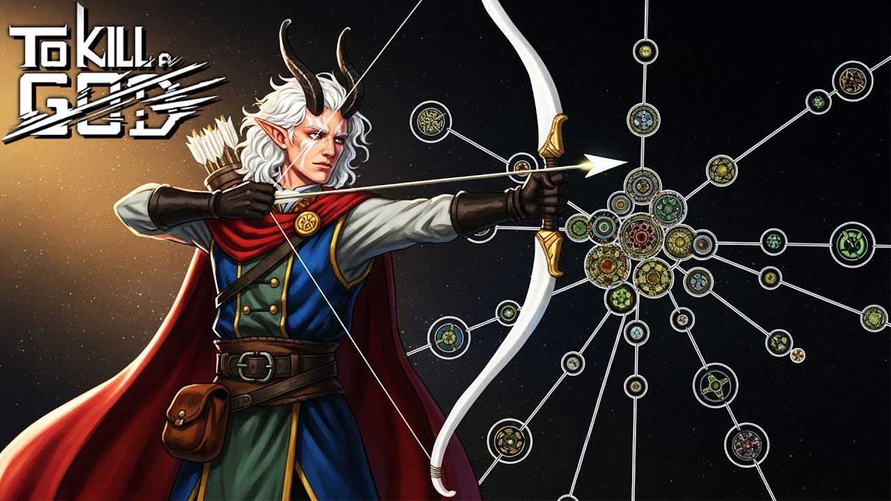 The Path of Exile Skill Tree, But in a Roguelike?! - To Kill A God