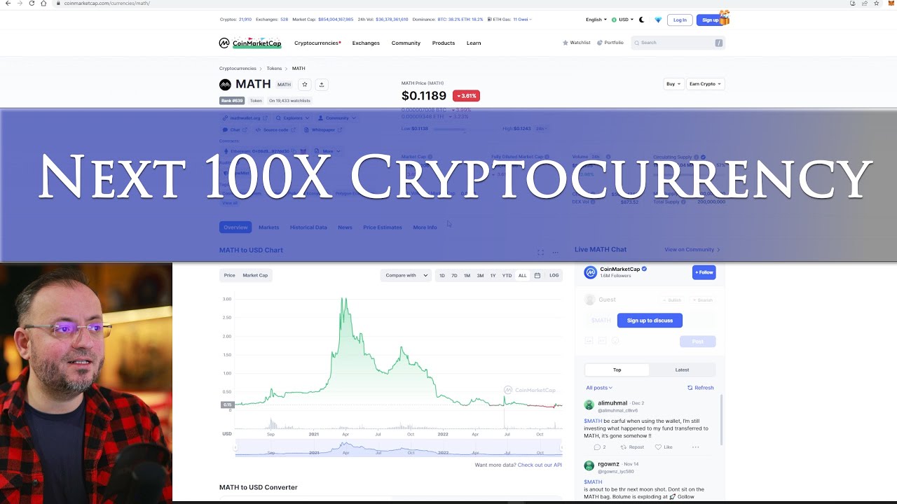 Next 100X Cryptocurrency
