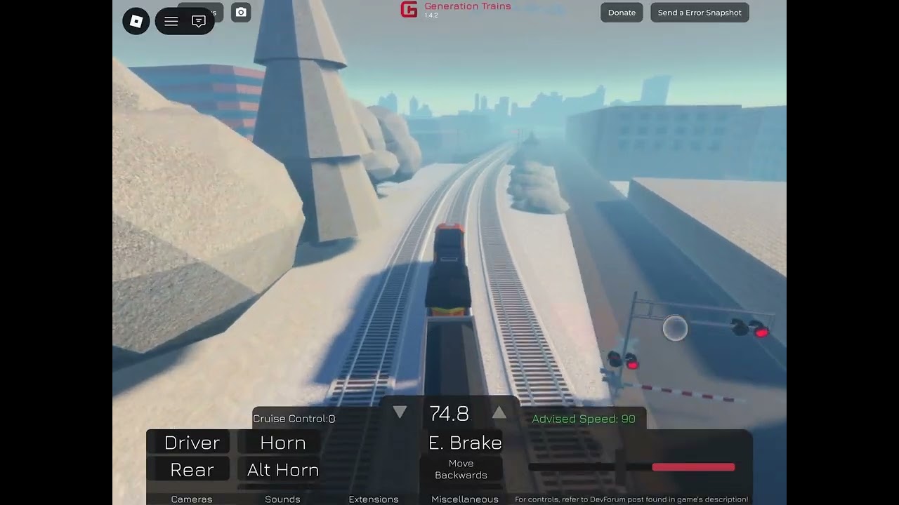 Railfanning in Roblox!
