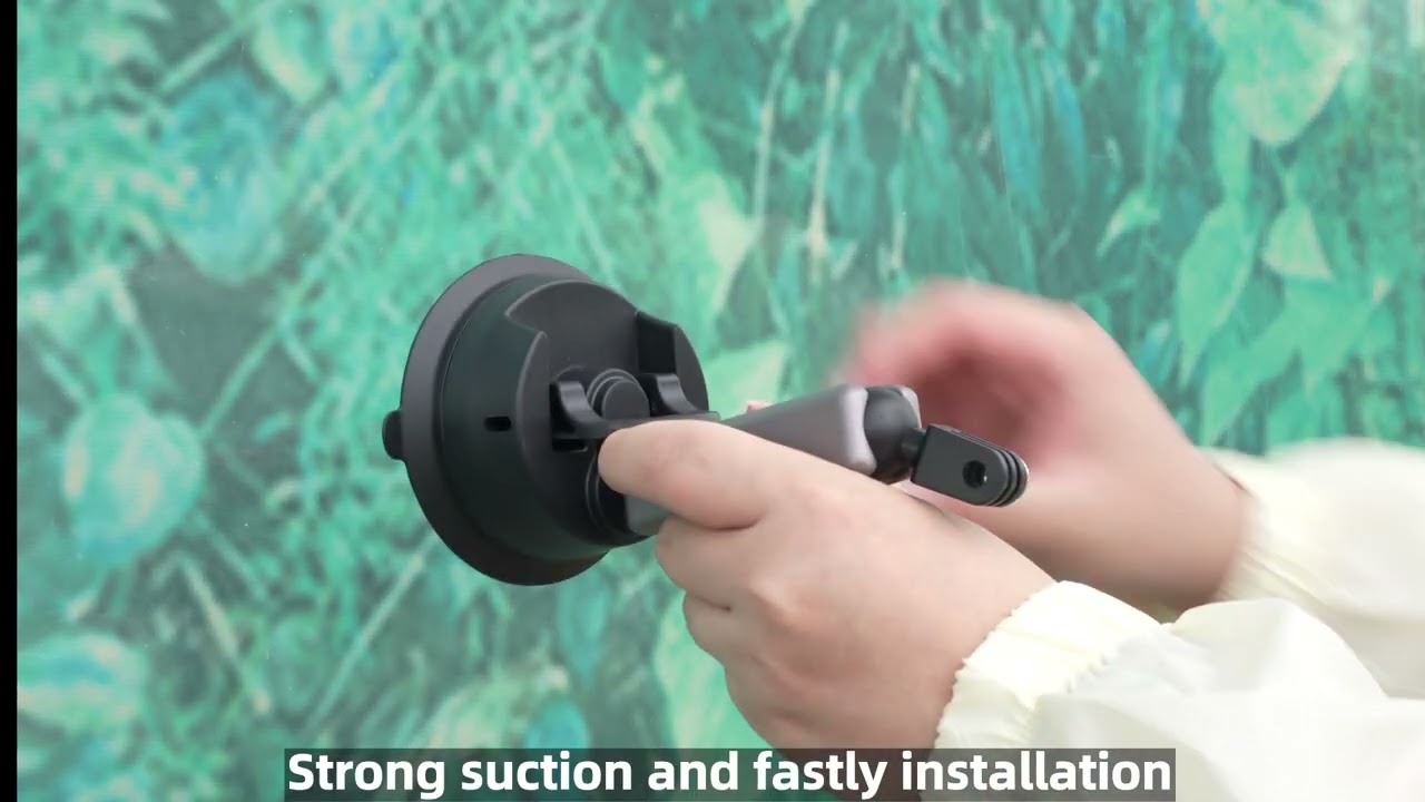 Flymile Suction Cup Car Mount Inside for Gopro,DJI Action,Insta360 X4