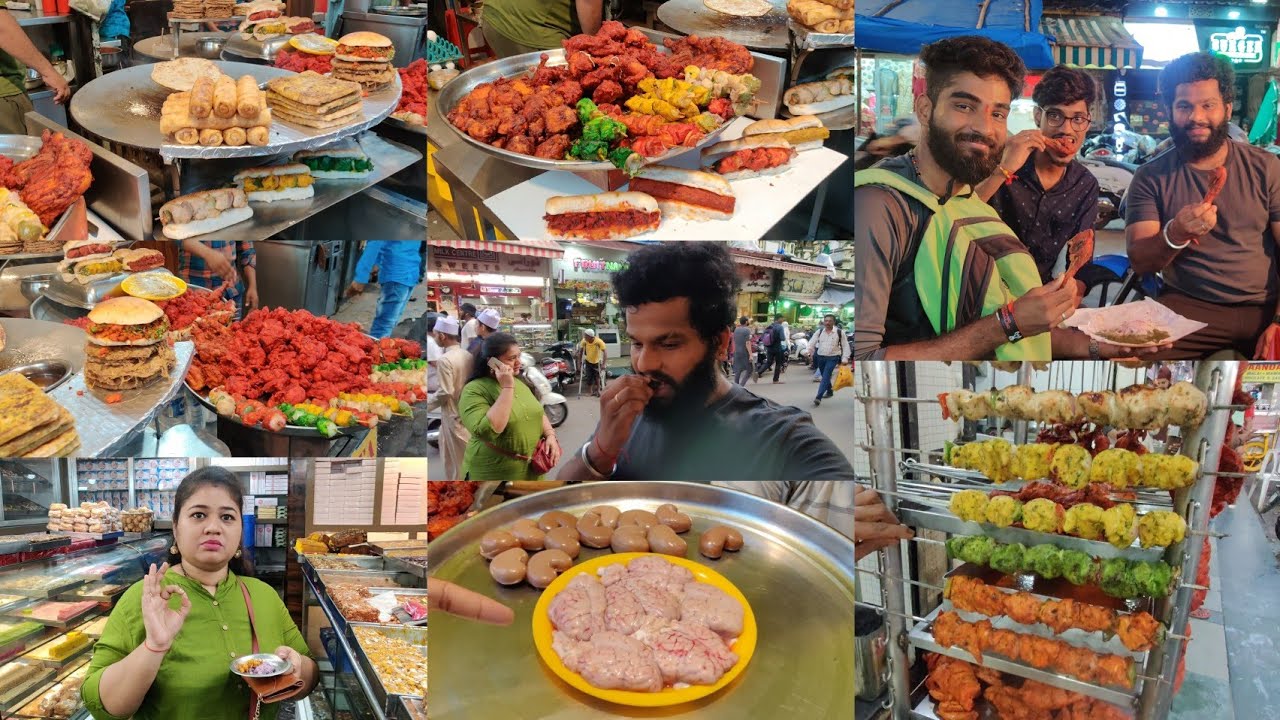 Mohammad Ali Road Food Street😱/Goat Brain😱🤮 #mohammadaliroad #food #foodblogger #streetfood #foodie