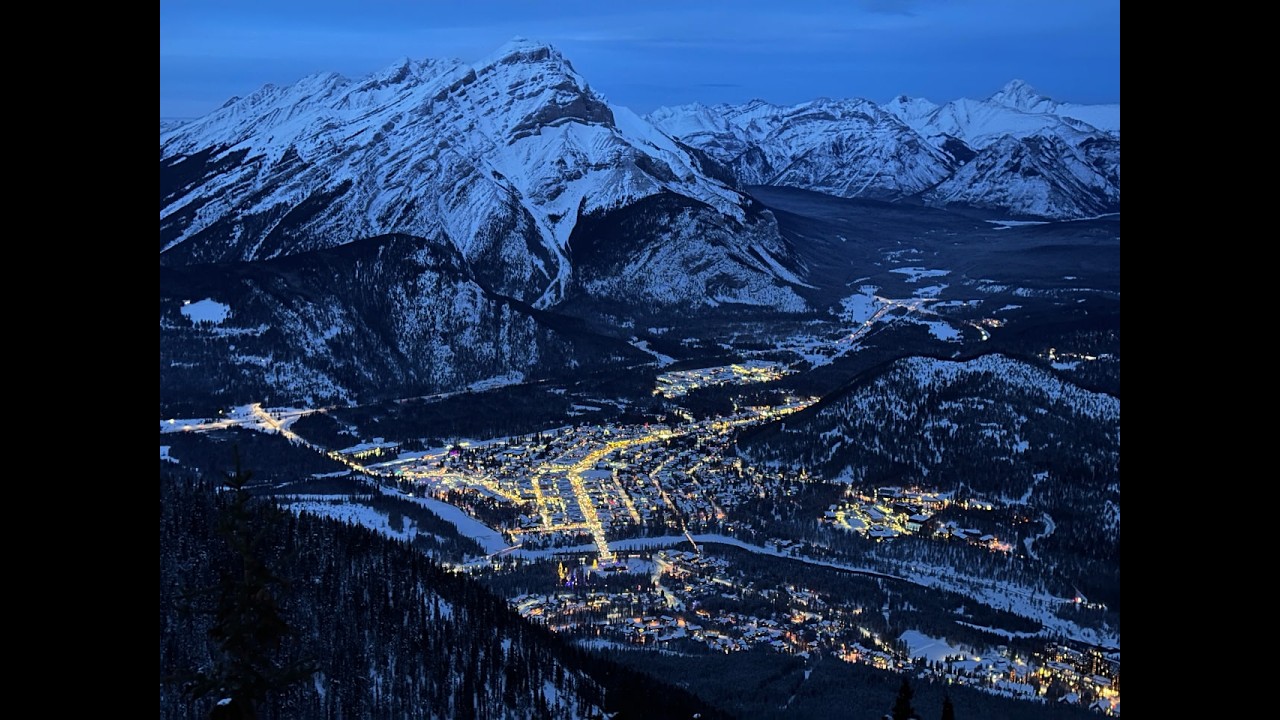 POV: You’re Walking Through Banff 🇨🇦 & Riding the Gondola to the Top of Sulphur Mountain