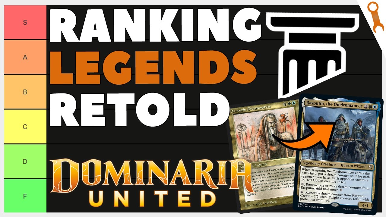 Ranking All Retold Legends Cards from Dominaria United 🛠 MTG Commander