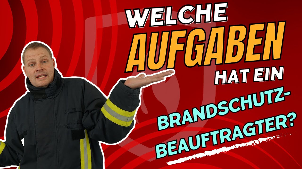 Welche Aufgaben hat ein Brandschutzbeauftragter? #Brandschutzdozenten