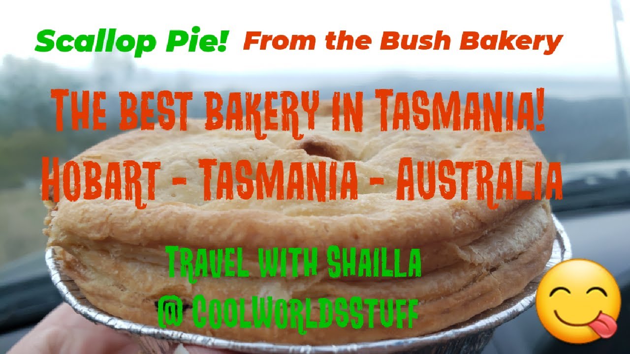 Scallop pie at the Bush Bakery - Best Pies in Australia-Hobart-Tasmania - Shailla @ CoolWorldsStuff