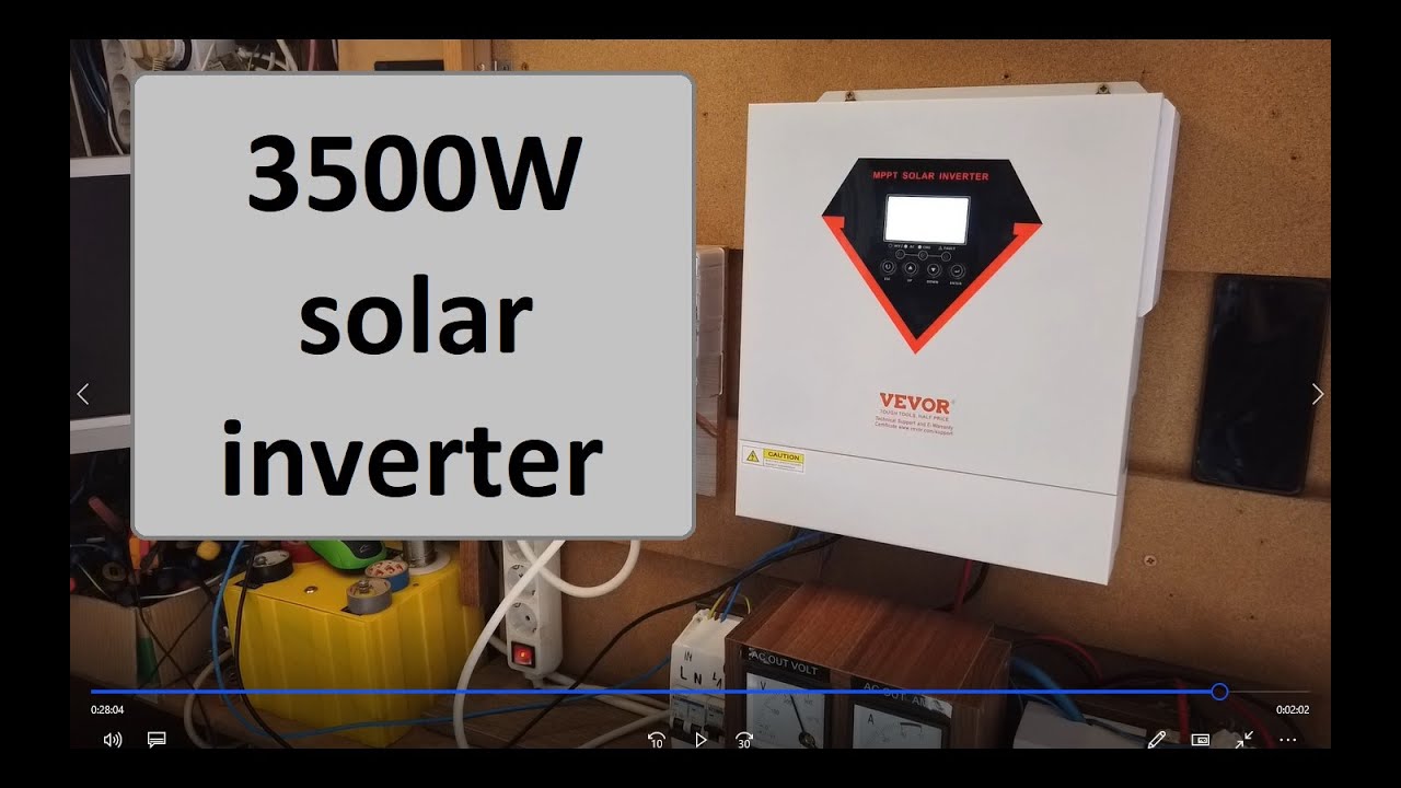 Vevor 3500W 24V inverter ISZTM
