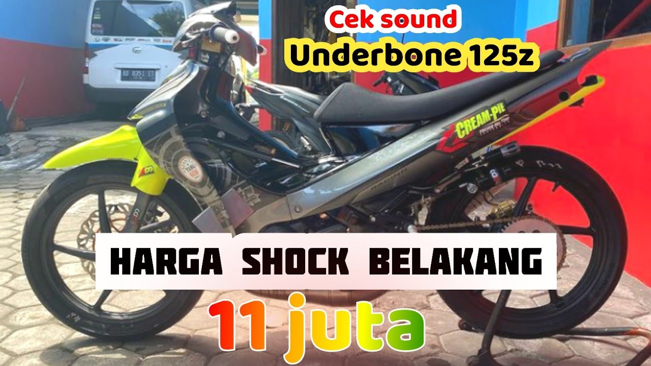 Underbone 125z‼️check sound‼️harga shocknya fantastis 11 jutaa