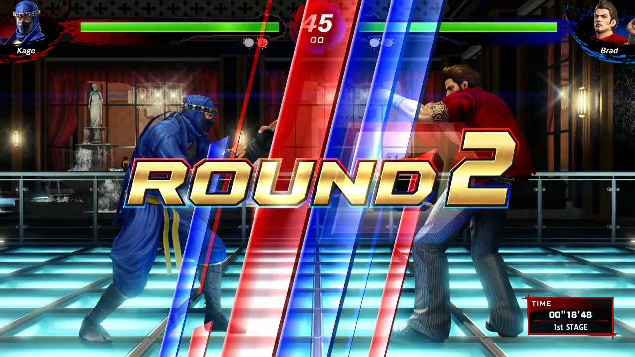 Virtua Fighter 5 R.E.V.O. - Kage vs Brad - 4K