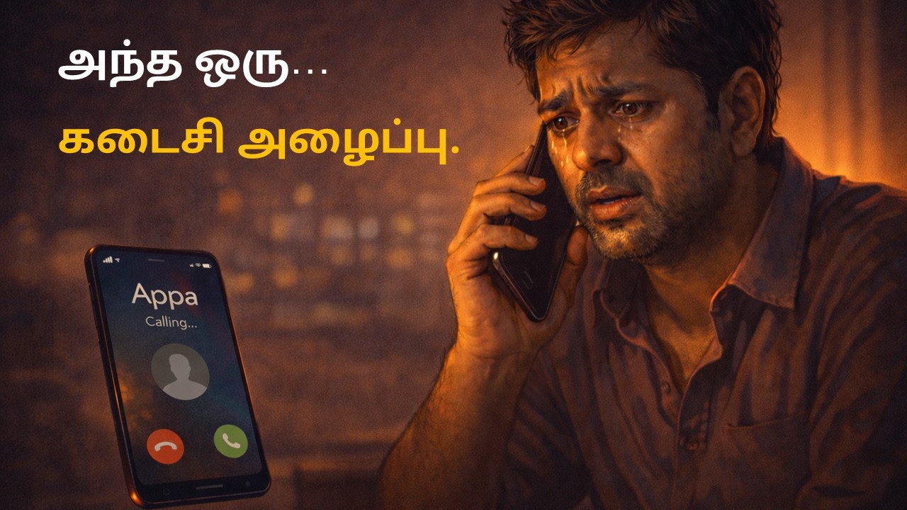 அந்த ஒரு கடைசி அழைப்பு… |Appa Son Emotional Story| Tamil#AppaLove#FatherSon#FamilyEmotion#FatherLove