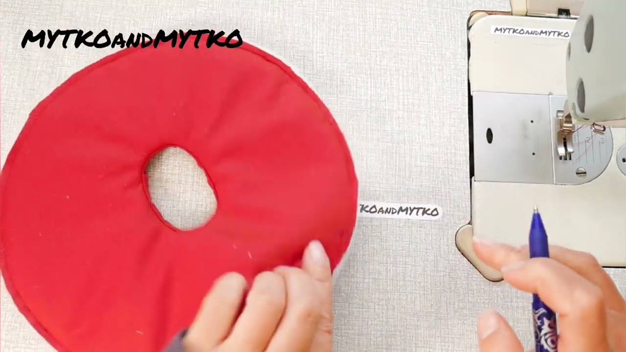 Sewing a Decorative 'O' Letter: Step-by-Step Tutorial with Printable Templates @OwlByMytko