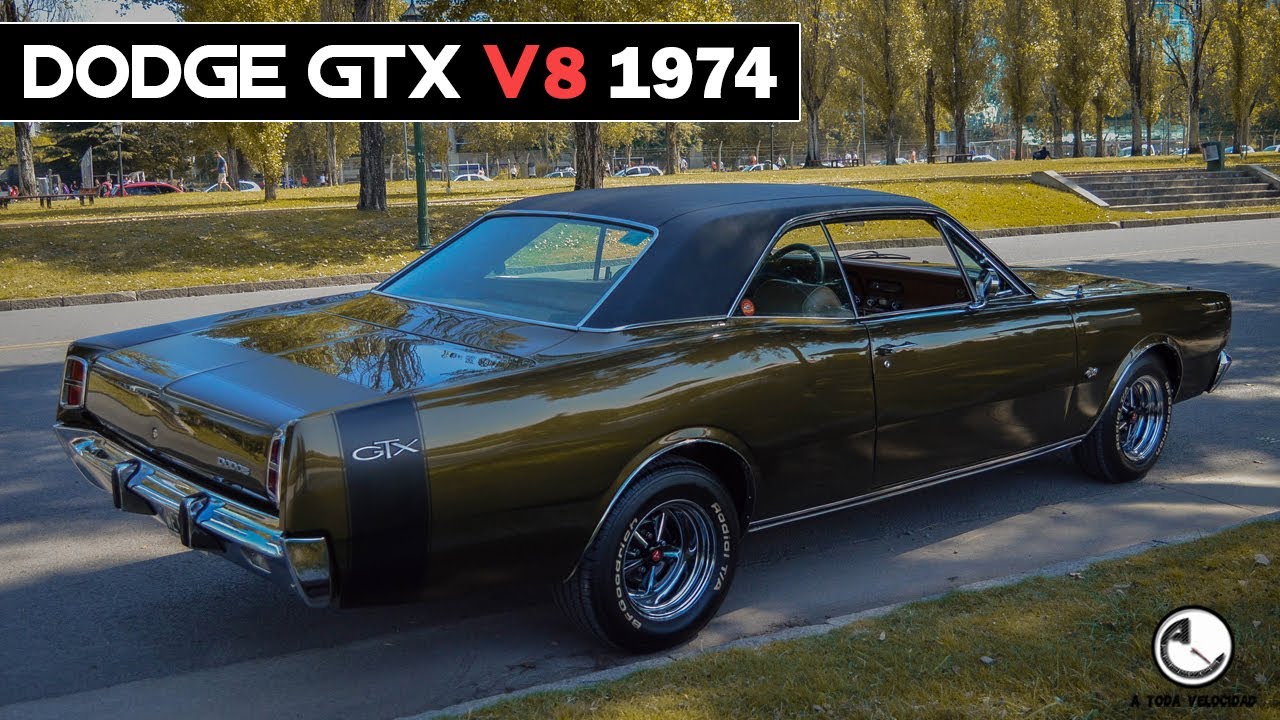 DODGE GTX V8 1974 PERSONALIZADA - A Toda Velocidad