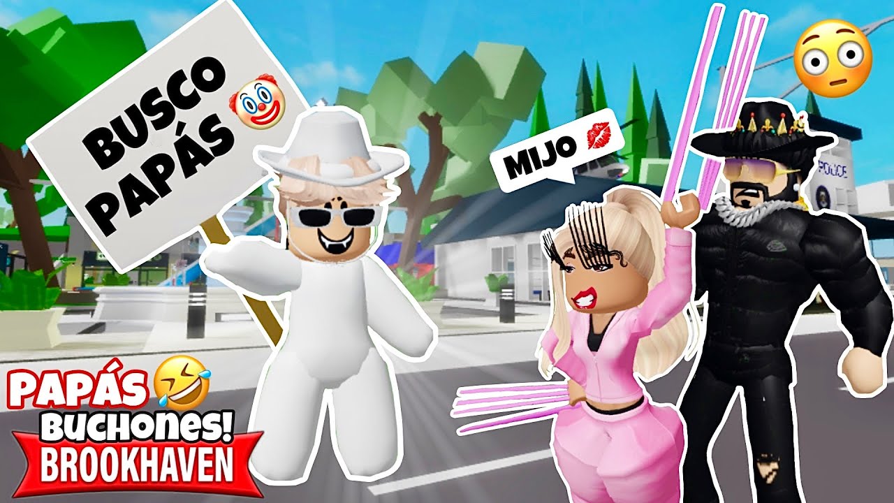 BUSCANDO PAP&Aacute;S 😈 COMO JONATHAN CHIQUITO 🤣 Roblox