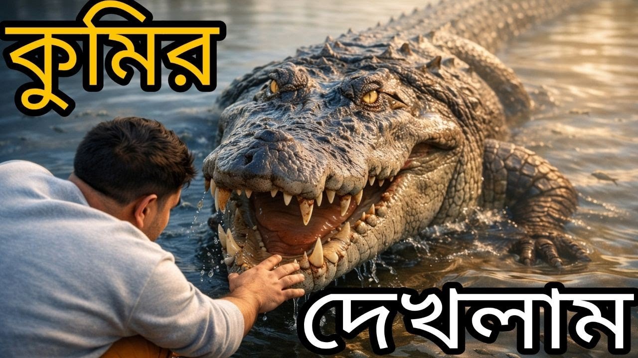 যে দিঘিতে কুমির থাকে, সেখানেই মানুষ গোসল করে! 😨 | Khan Jahan Ali Mazar Vlog