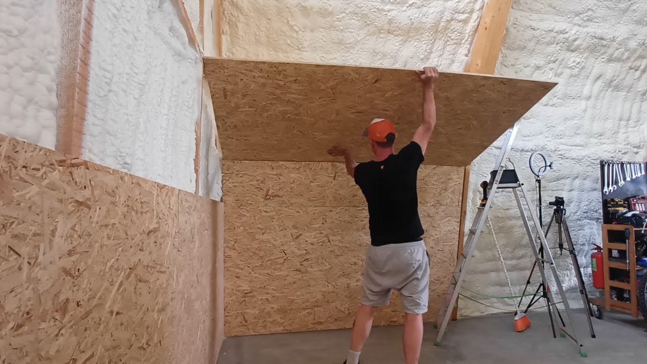 Working on my new YouTube garage