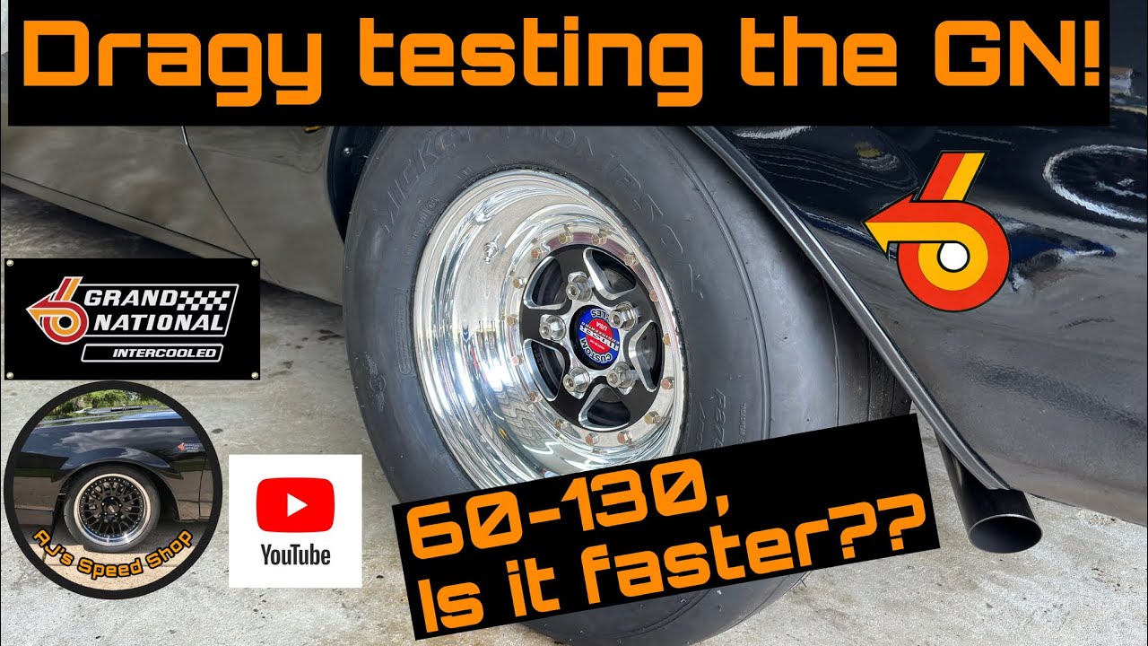 1987 Buick Grand National 60-130 Dragy test!