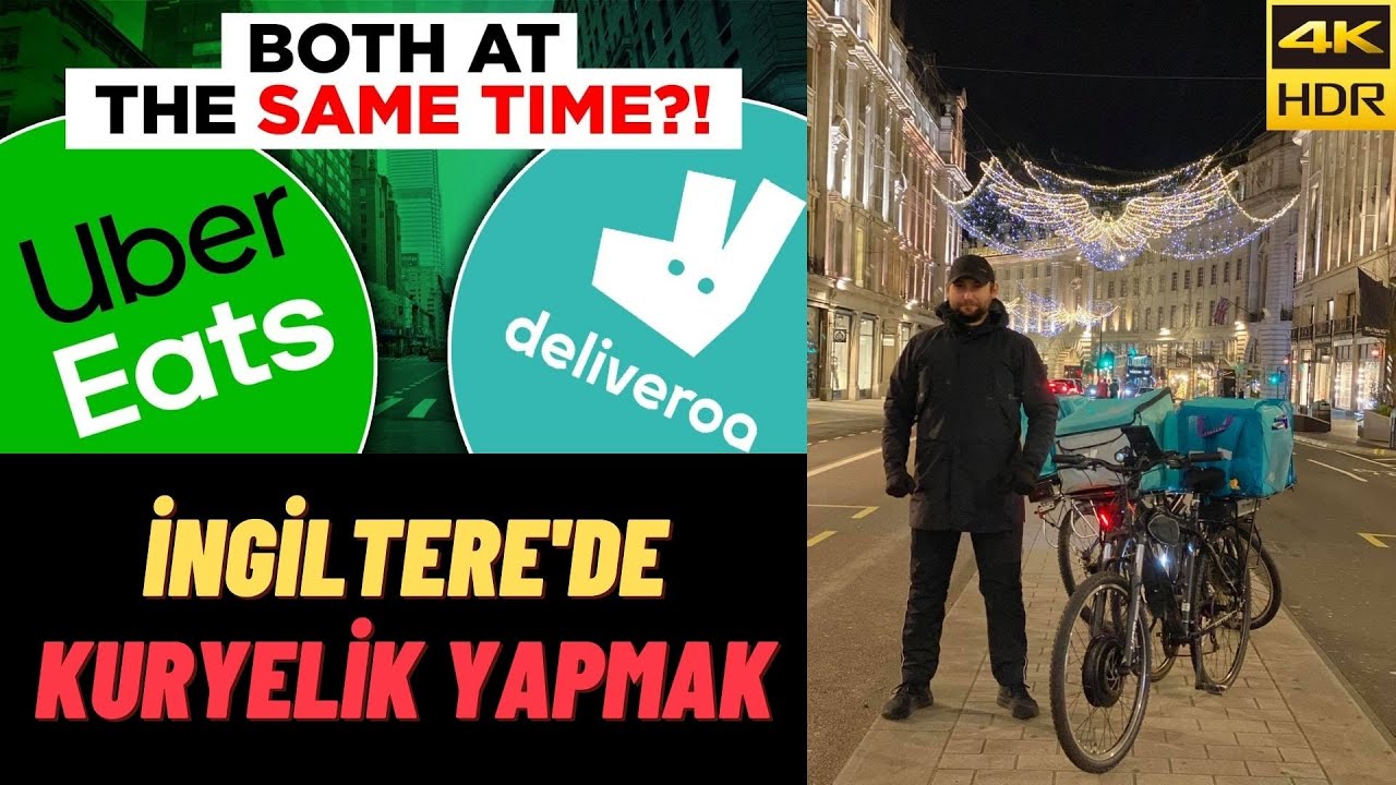 DELİVEROO VE UBEREATS İLE KURYELİK YAPMAK | TRENDYOL GO VE GETİR'DEN FARKI NE ? #deliveroo #getir