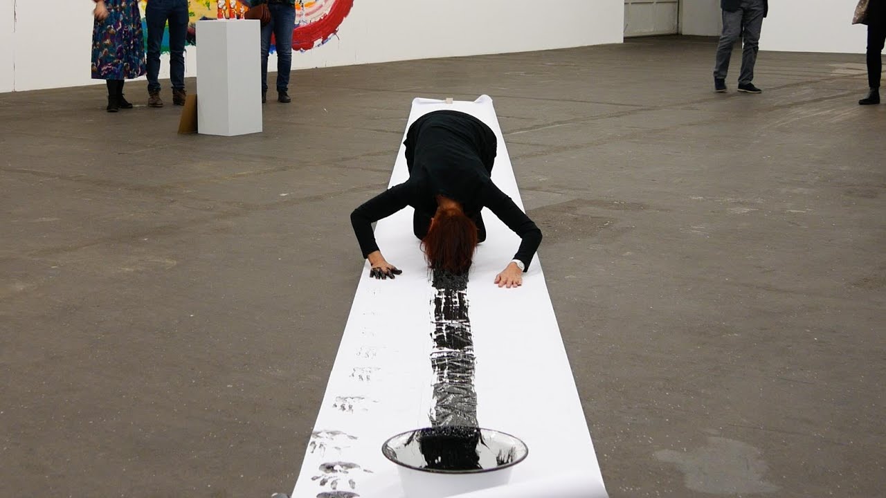 Fluxus Intervention_Maulwerker Hamburger Bahnhof 2019