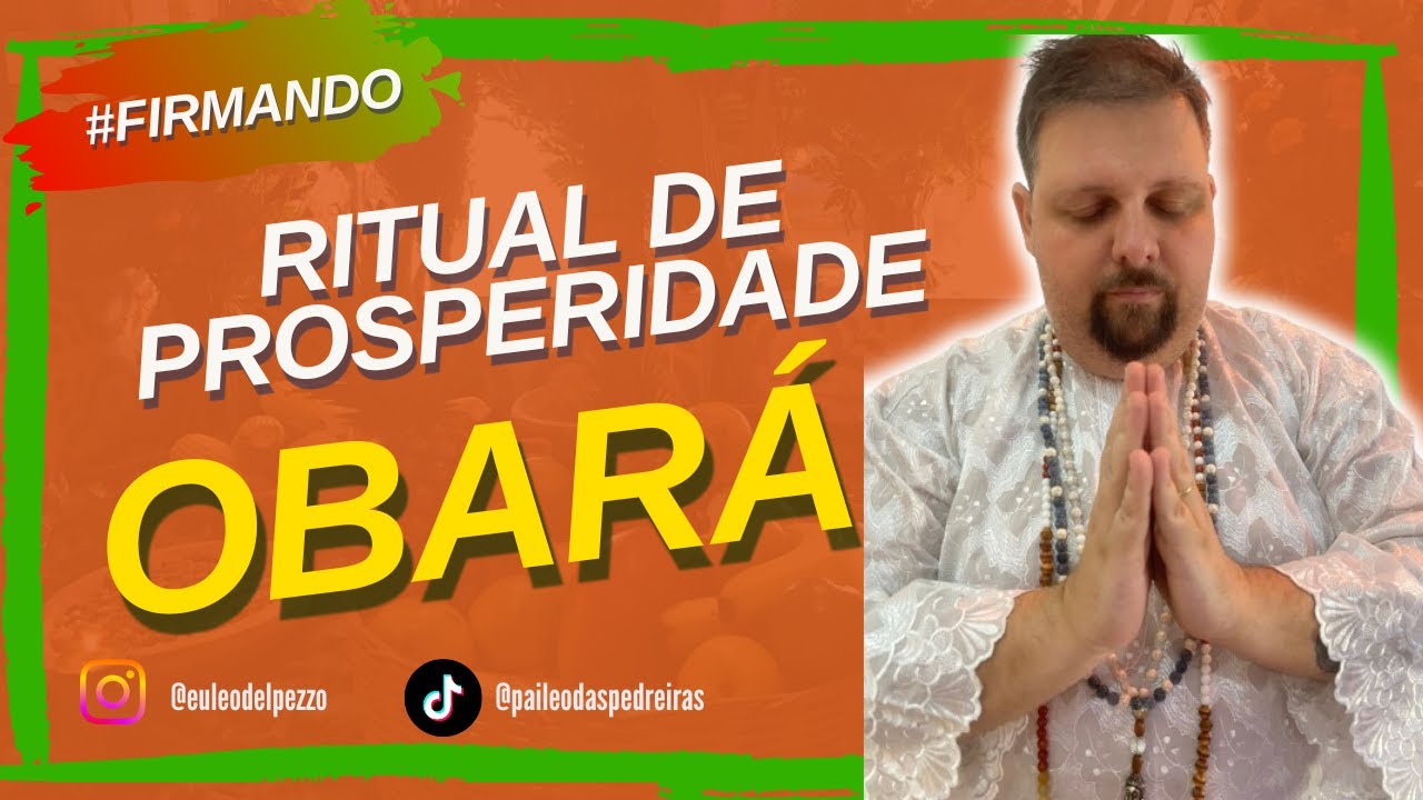 #firmando  RITUAL OBARÁ PARA PROSPERIDADE
