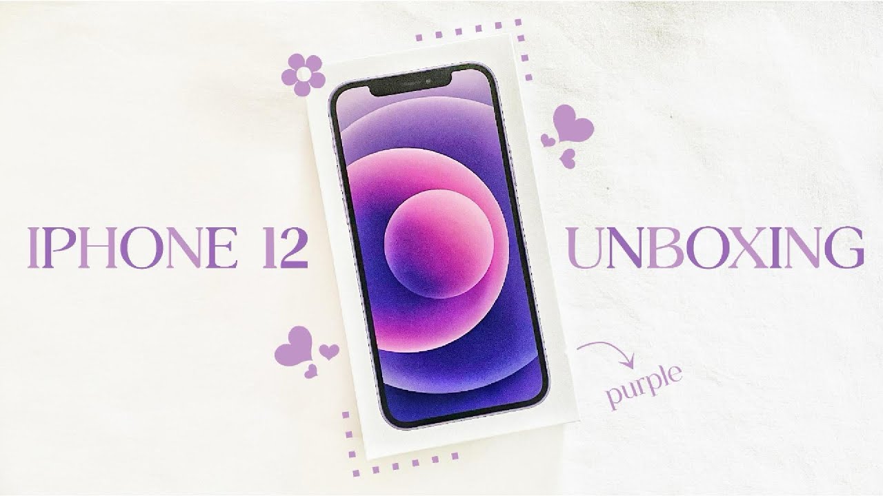☁️: Purple iphone 12 unboxing in 2024 and camera testing 📱