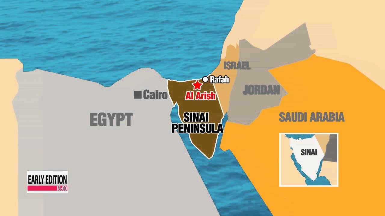 At least 27 killed in simultaneous assaults in North Sinai 

이집트 시나이반도서 동시다발 테러로