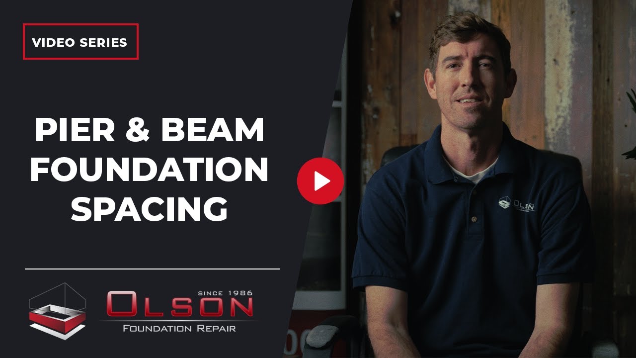 Pier & Beam Foundation Spacing