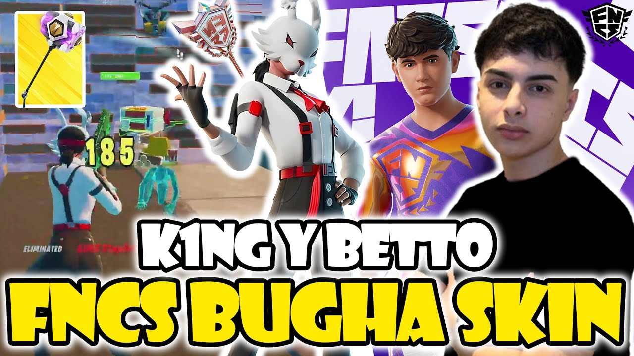 K1NG Y BETTO JUEGAN TORNEO FNCS BUGHA SKIN CUP🔥MEJORES PARTIDAS