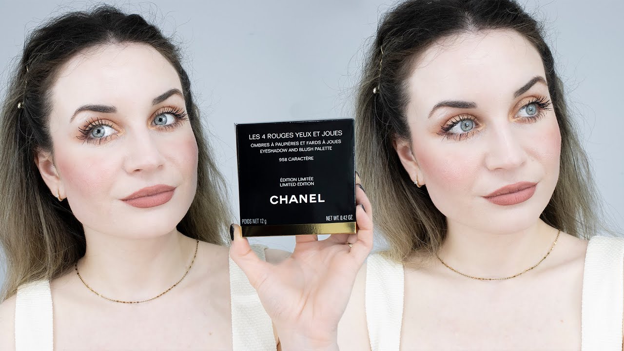 CHANEL Eyeshadow and Blush Palette in 958 CARACTERE | First Impression | Spring 2023