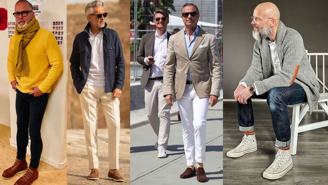 Outfits Old Money para Hombres Maduros 50-60 y 70+ 👍
