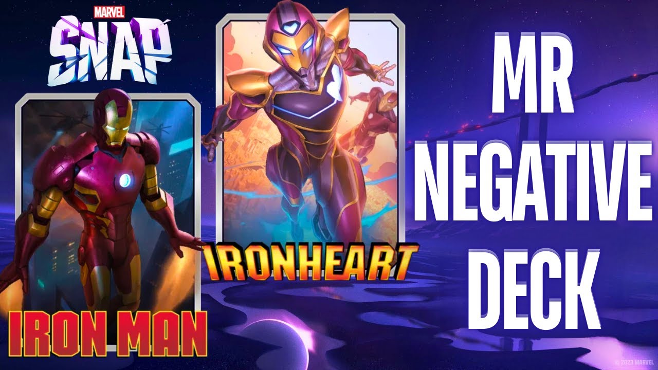 Negative is to Powerful ! Mr Negative Deck Marvel Snap