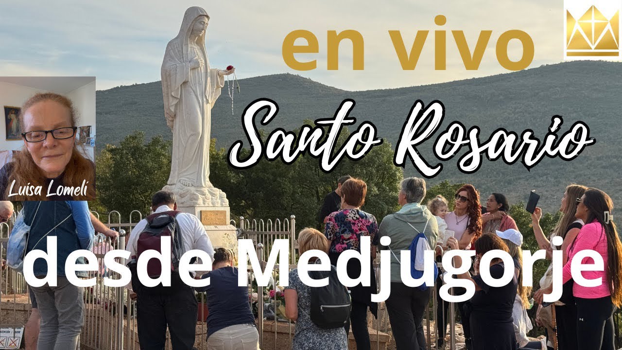 MedjugorjE PoderosO SantO RosariO #oracion #espiritusanto #virgenmaria #medjugorje #luisalomeli #paz