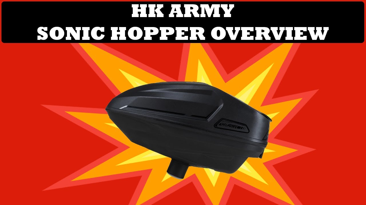 HK Army Sonic Loader Overview | NEW HK Army Paintball Hopper | Sonic Hopper Review