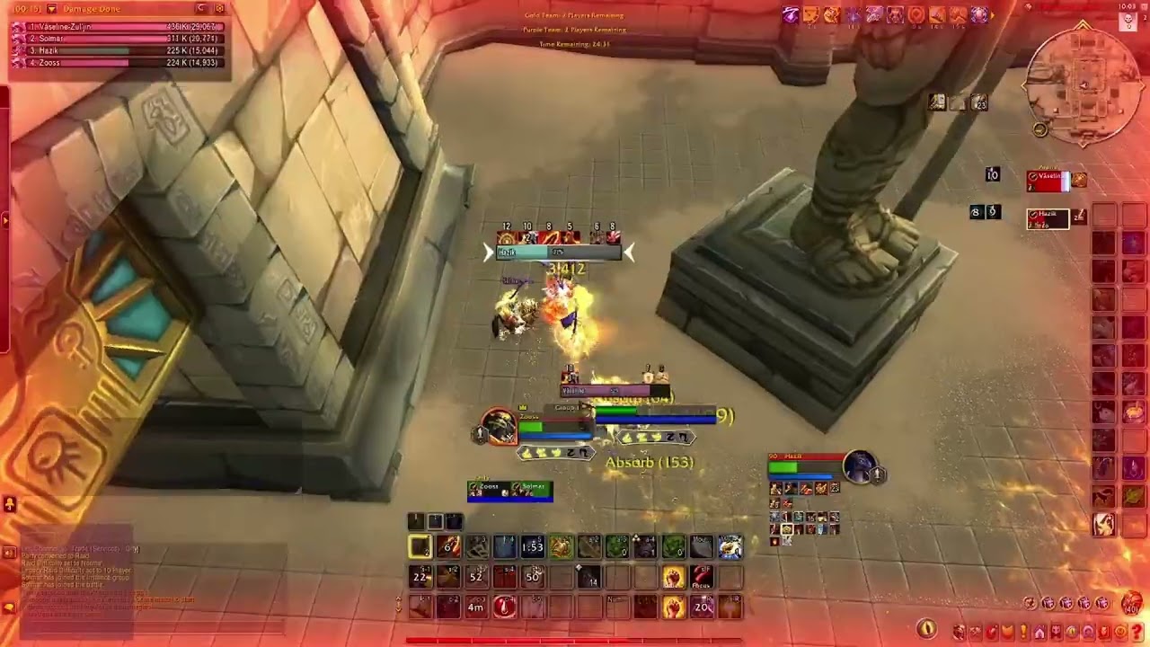 Wow Arena Practice. It's been years since I've done Arena.