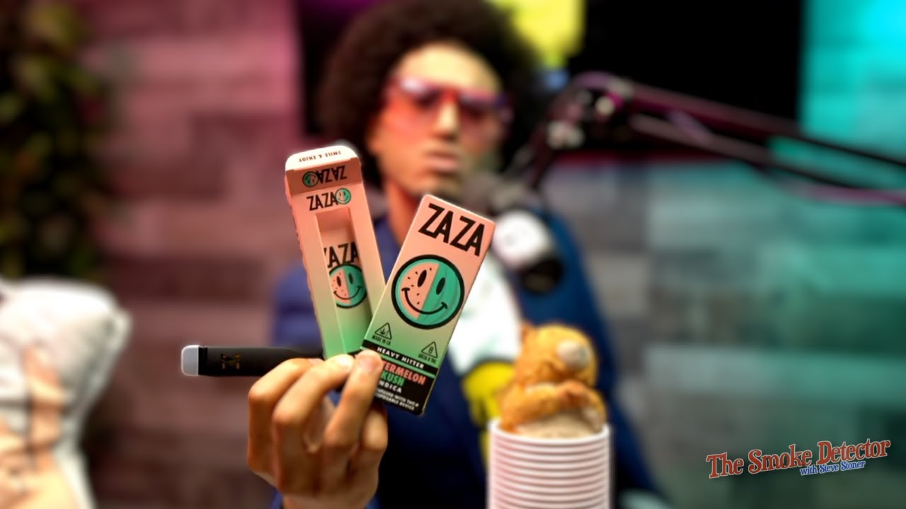 Zaza Heavy Hitter Delta-8 + THC-P Watermelon Kush 2G Disposable Review