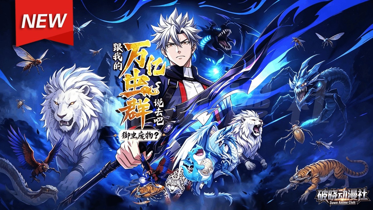 MULTISUB📢新番上线《御虫废物？跟我的万亿虫群说去吧！》第1~75集丨穿越御兽世界获虫族天灾系统，携万虫之母一路进化，终成主宰宇宙的绝世虫皇！#漫剧 #破晓动漫社