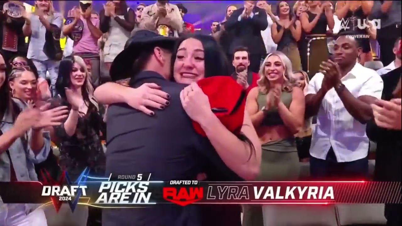 Lyra Valkyria Drafted to RAW: WWE Draft, April 29, 2024