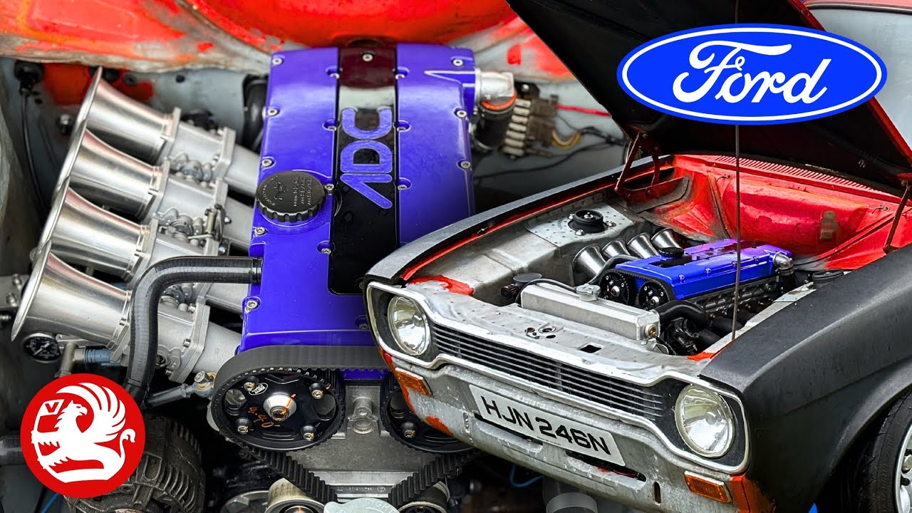 Он установил двигатель Vauxhall C20XE мощностью 9000 об/мин на Ford Escort!