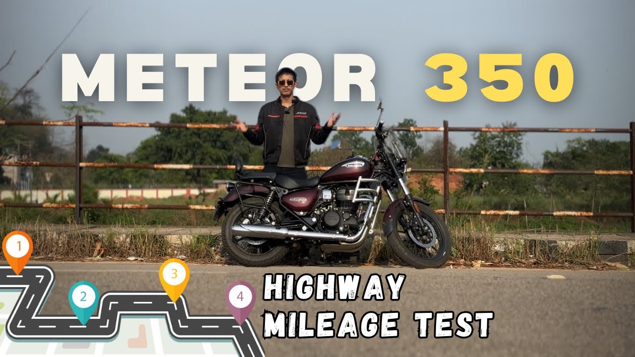 RE Meteor 350 Highway Mileage Test | Real Numbers | After 5000 Kms