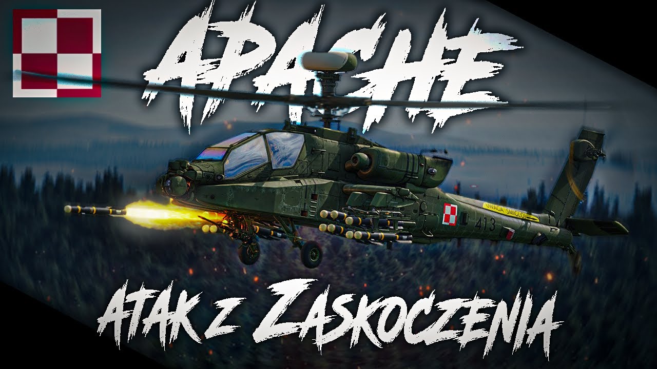 POLSKI AH-64 APACHE w Symulatorze DCS World VR