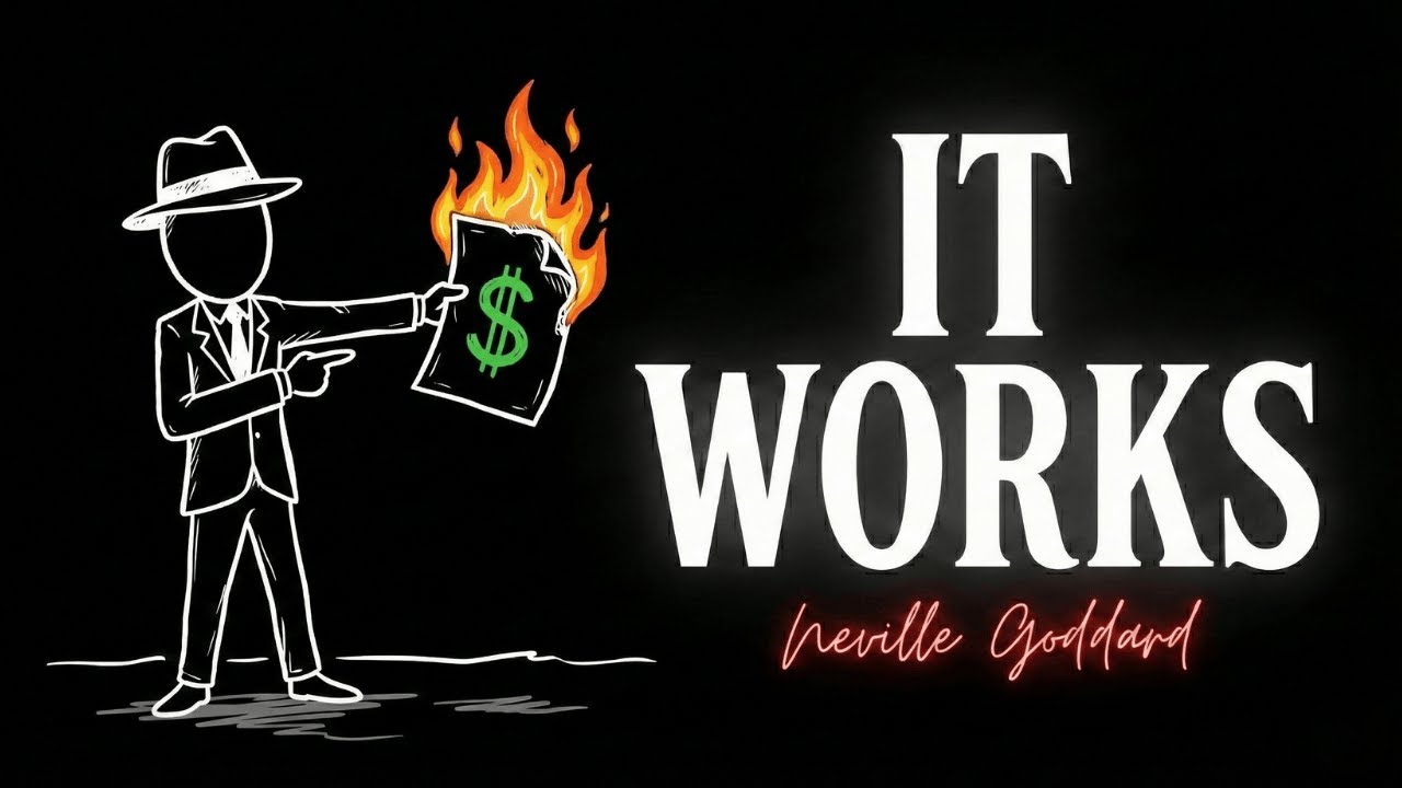 Write The Amount And Burn It | Neville Goddard