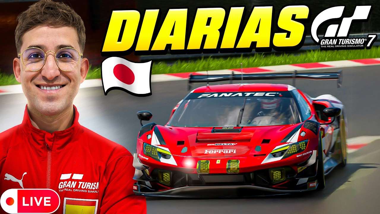 🔴Gran Turismo 7 - Diarias Japonesas + Actualización 1.68 - En Directo🔴