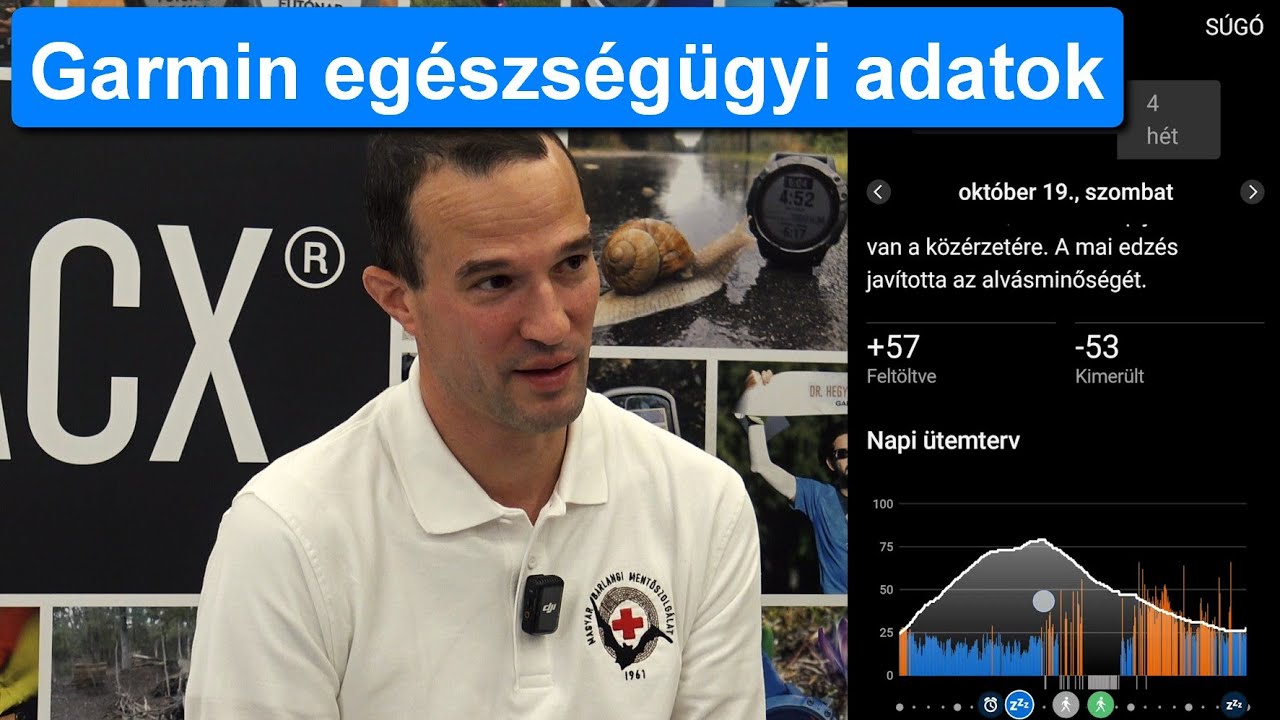 Garmin egészségügyi mérések