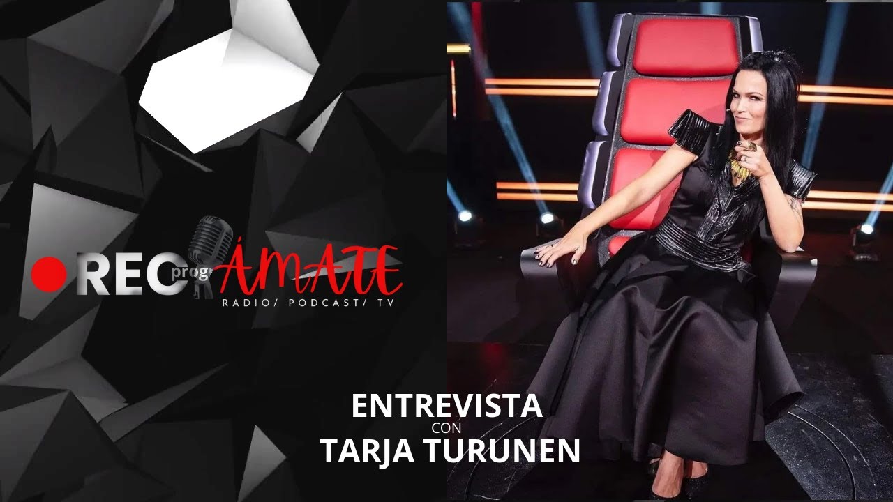 ENTREVISTA EXCLUSIVA CON :TARJA TURUNEN , CANTANTE FINLANDESA/ RECONOCIDA A NIVEL MUNDIAL.