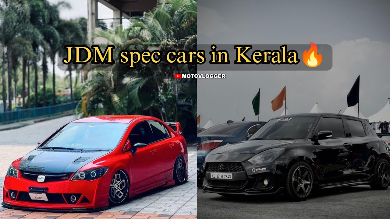 JDM spec ൽ ഒരു കിടിലൻ Swift ഉം Fully Modified Civic ഉം 😈