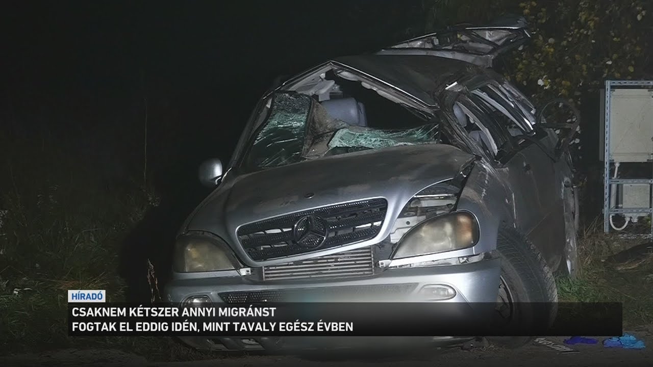 Csaknem k&eacute;tszer annyi migr&aacute;nst fogtak el eddig id&eacute;n, mint tavaly eg&eacute;sz &eacute;vben