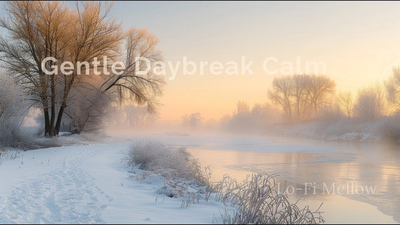 Lo-Fi Mellow – Gentle Daybreak Calm | Calm Lo-Fi Background Music