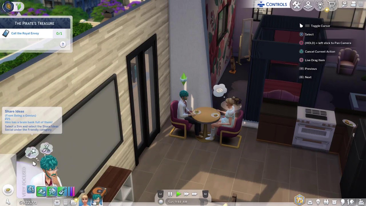 Sims 4: Day 2 & Day 3 Valentine Au