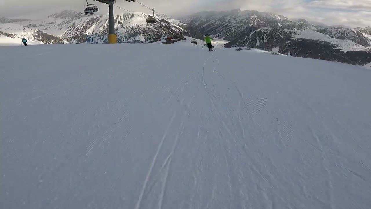 Livigno Skiing 20/02/2022 FPV Александр, Алина, Эмилия